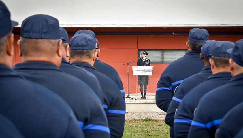 Une cérémonie de levée des couleurs pour accueillir deux nouvelles promotions à l’ÉNAP