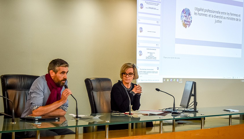 L’ÉNAP accueille Madame Charlotte Beluet, Haute fonctionnaire à l’égalité entre les femmes et les hommes et à la diversité