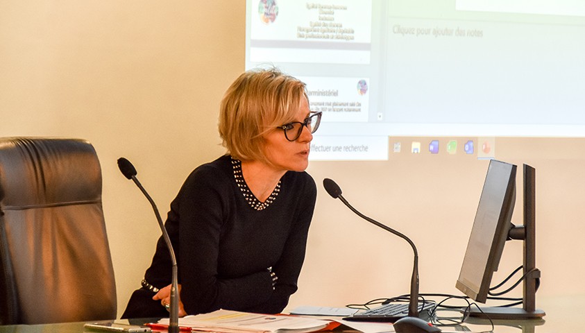 L’ÉNAP accueille Madame Charlotte Beluet, Haute fonctionnaire à l’égalité entre les femmes et les hommes et à la diversité