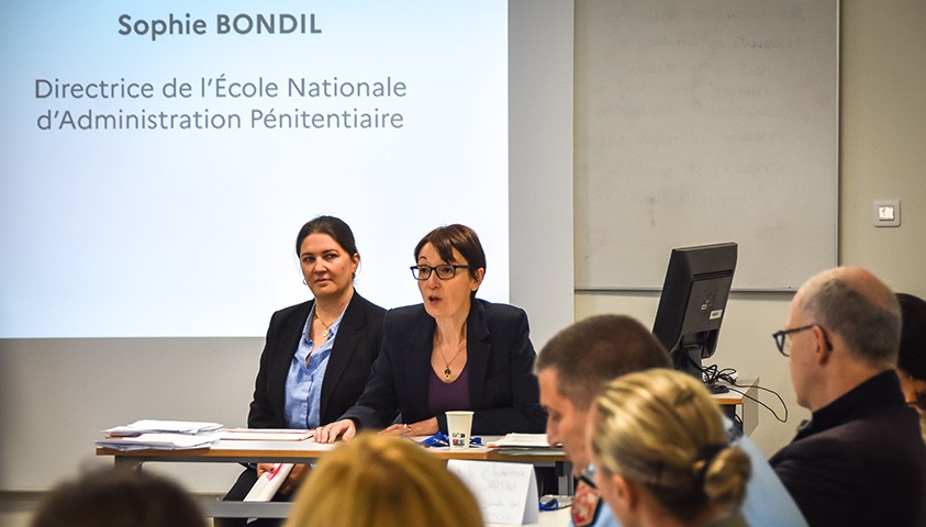 Sophie Bondil, directrice de l’ÉNAP accueillant le 27 novembre le séminaire du Réseau Égalité 47 