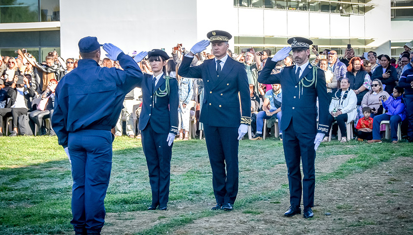Cérémonie de fin de formation de la 222e promotion de surveillantes et surveillants pénitentiaires