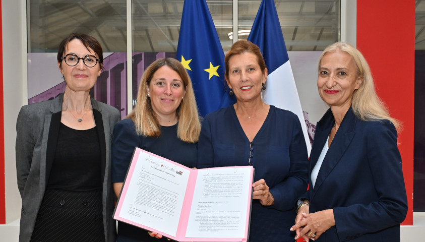 Signature convention 4 écoles justice