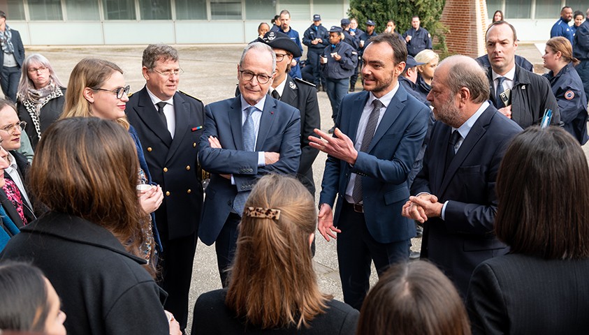 Retour en images sur l’accueil institutionnel de la 215e promotion d’élèves surveillants 