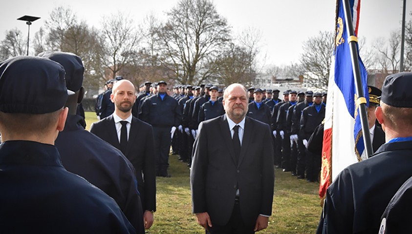 Retour en images sur l’accueil institutionnel de la 215e promotion d’élèves surveillants