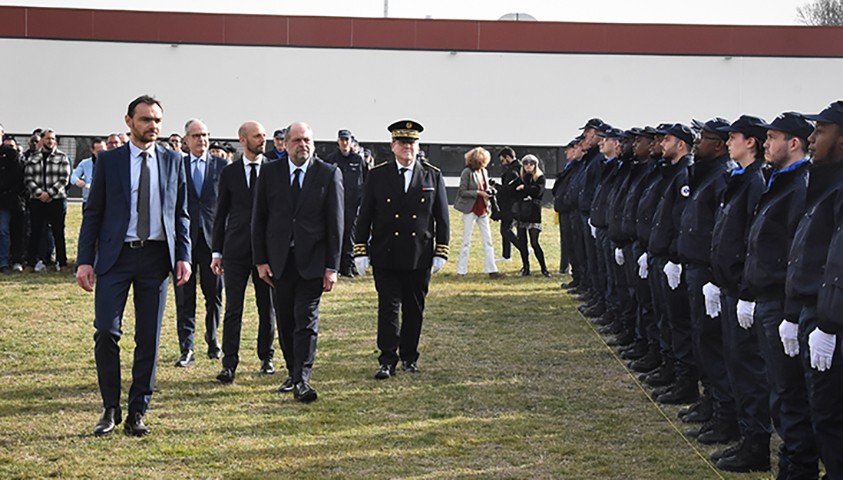 Retour en images sur l’accueil institutionnel de la 215e promotion d’élèves surveillants 