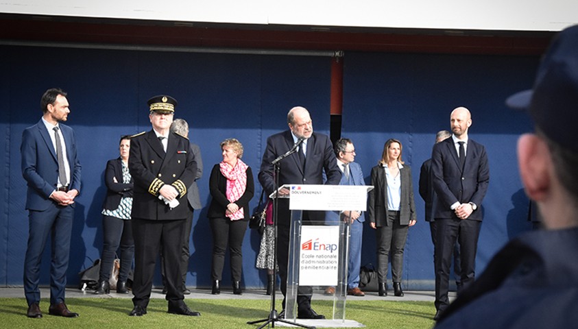 Retour en images sur l’accueil institutionnel de la 215e promotion d’élèves surveillants