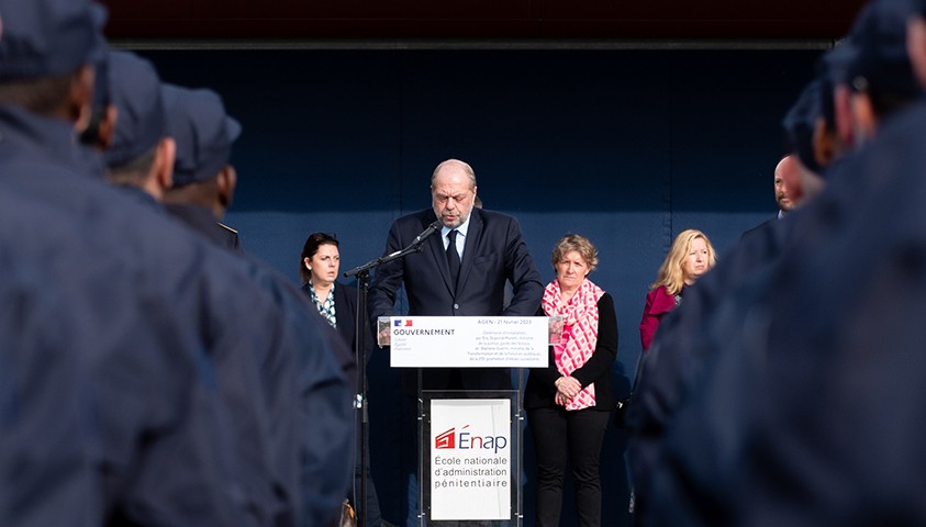 Retour en images sur l’accueil institutionnel de la 215e promotion d’élèves surveillants 