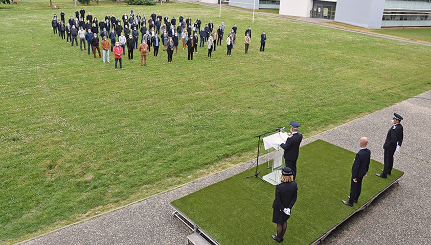 Entrée en formation de la première promotion des Chefs des Services Pénitentiaires