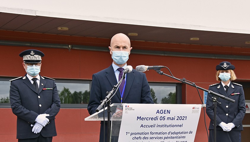 Entrée en formation de la première promotion des Chefs des Services Pénitentiaires