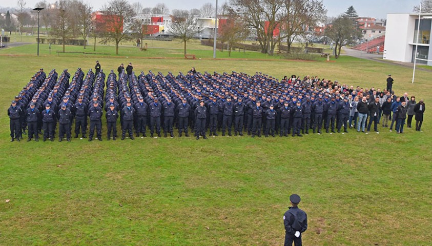 Lundi 13 janvier 2020 : Quatre promotions arrivent sur le campus 