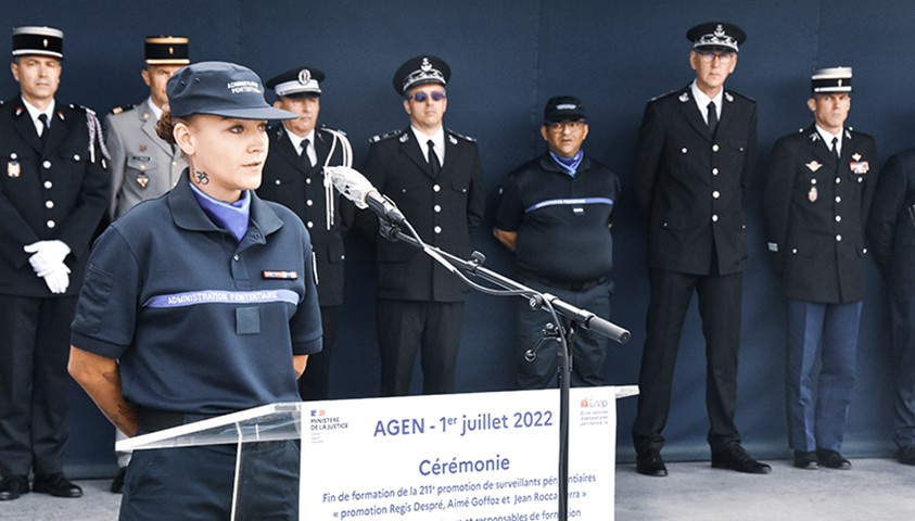 Déplacement à l’Enap de Laurent Ridel, directeur de l’administration pénitentiaire