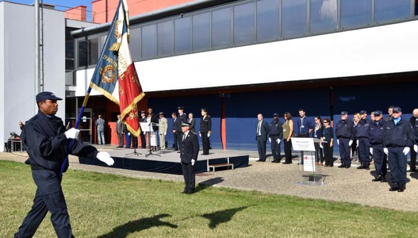 Cérémonie de fin de formation de la 25ème promotion de premiers surveillants « promotion  Bénédicte Brunelle »