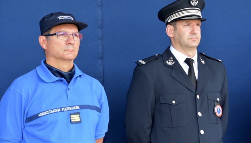 Cérémonie de fin de formation de la 26ème promotion de premiers surveillants