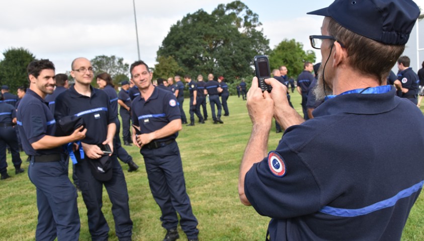 Cérémonie de fin de formation de la 26ème promotion de premiers surveillants