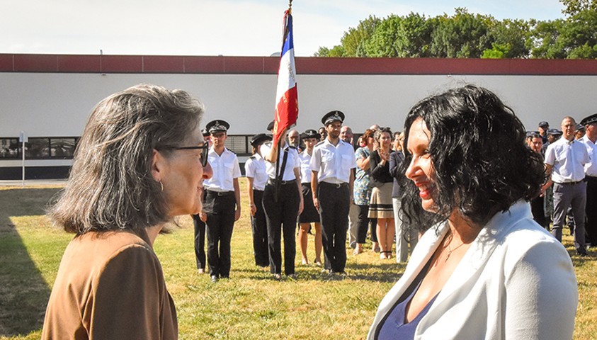 Laurent Ridel, directeur de l’administration pénitentiaire en déplacement à l’Énap le 28 juillet 2022