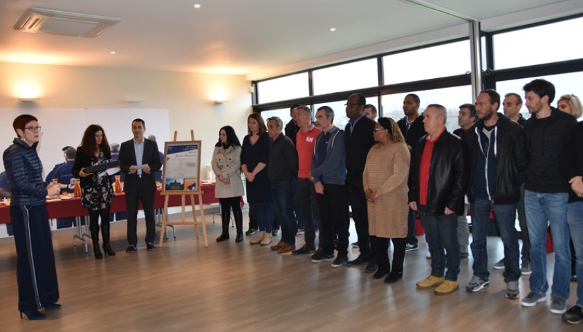 Cérémonie de fin de formation de la 11è promotion de DPIP et de la 15è promotion d’adjoints techniques. Discours de Sophie Bleuet, directrice de l'Enap.