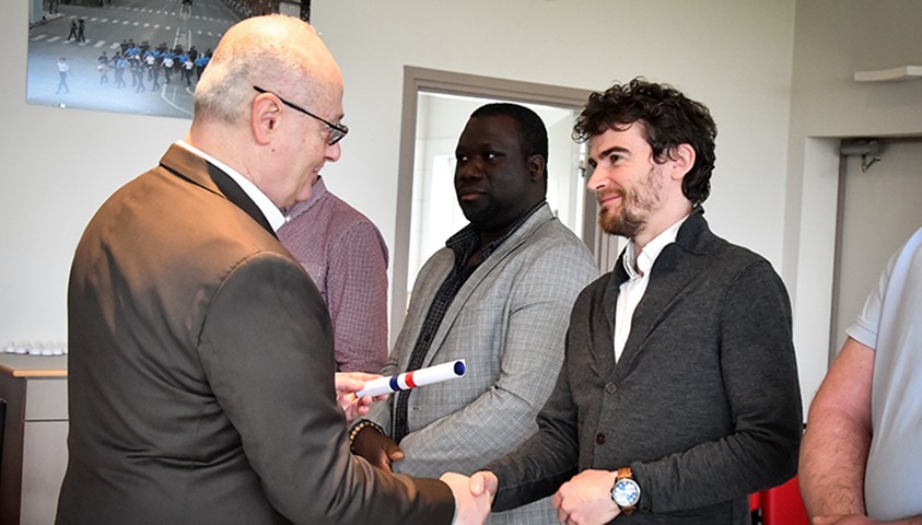Cérémonie de fin de formation de la 15e promotion de directeurs techniques « Promotion Pierre Paul Riquet ».