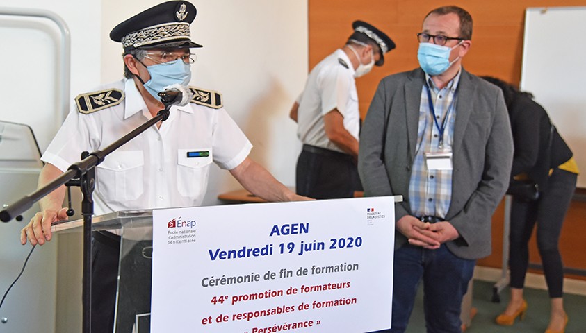 Cérémonie de fin de formation des formateurs et responsables de formation – 44e promotion, Promotion Persévérance. Discours de Jean-Philippe Mayol, directeur-adjoint de l'Enap.