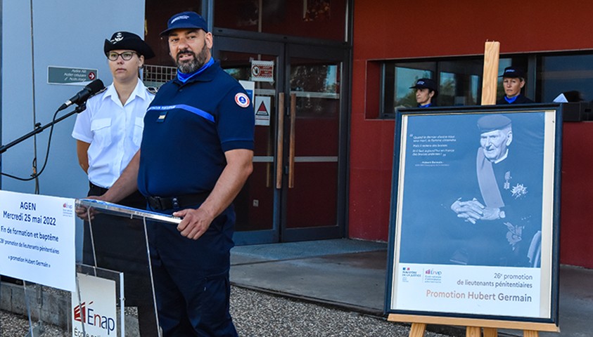 Cérémonie de fin de formation des lieutenants de la 26e promotion 