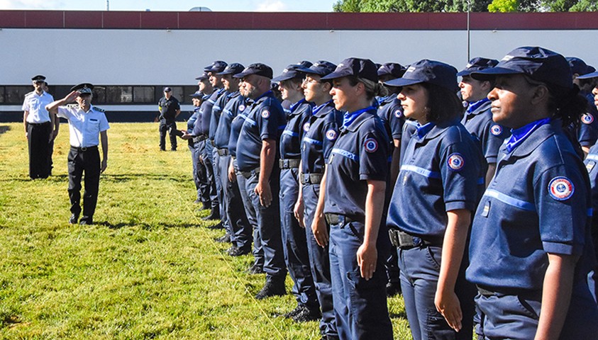 Cérémonie de fin de formation des lieutenants de la 26e promotion 