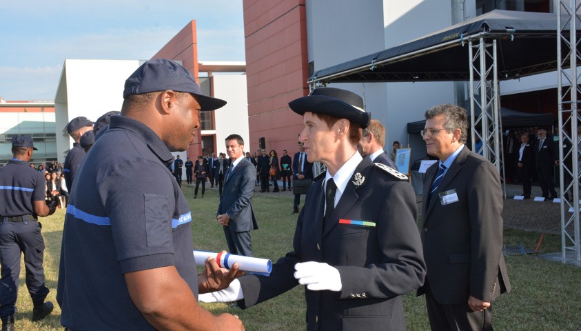 Cérémonie de fin de formation et de baptême de la 190ème promotion de surveillants