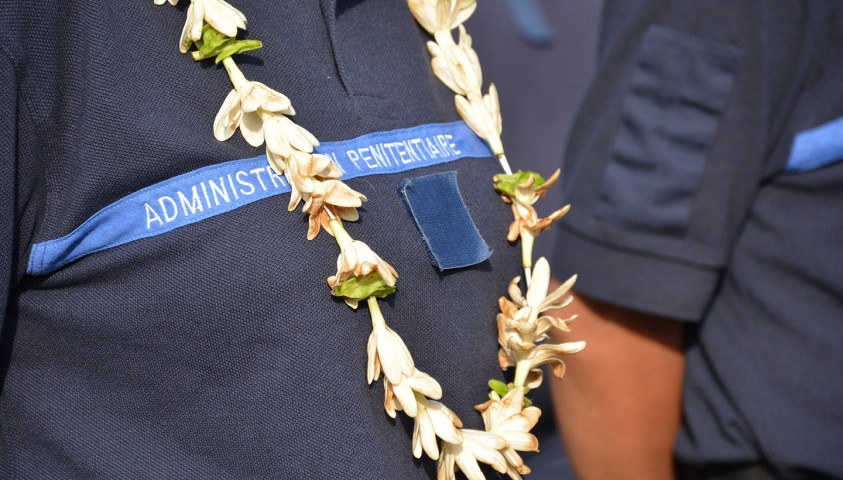 Cérémonie de fin de formation et de baptême de la 190ème promotion de surveillants