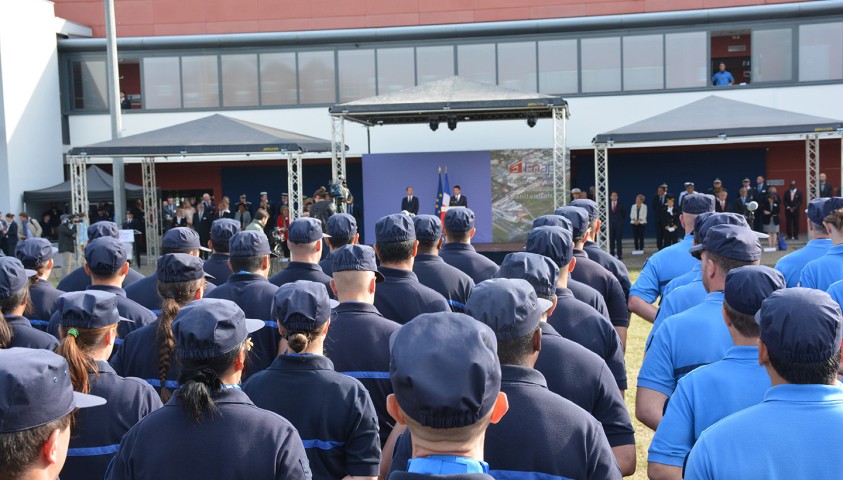 Cérémonie de fin de formation et de baptême de la 190ème promotion de surveillants