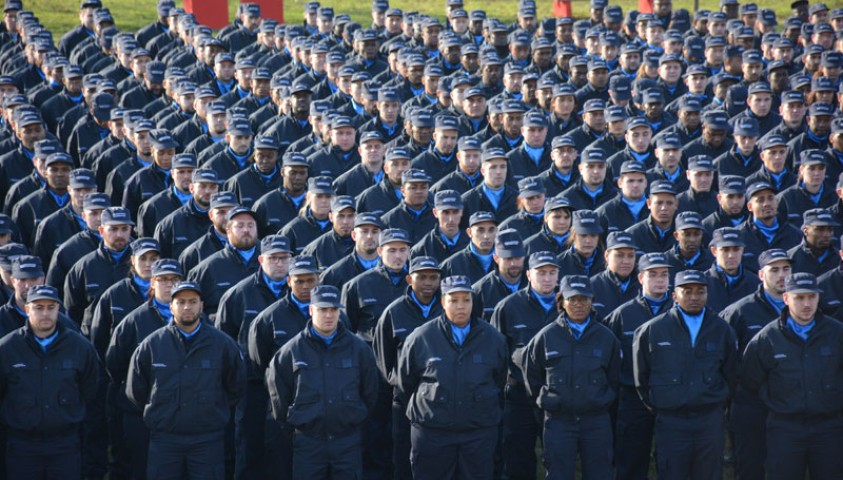 Cérémonie de fin de  formation de la 191ème promotion de surveillants