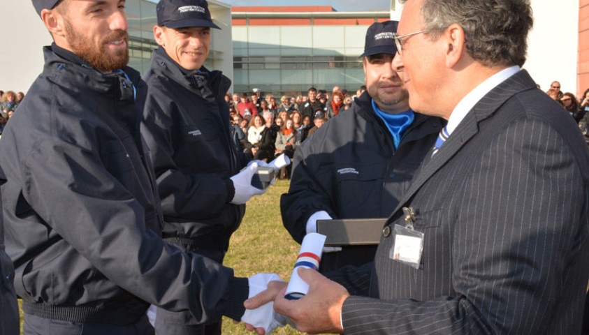 Cérémonie de fin de  formation de la 191ème promotion de surveillants