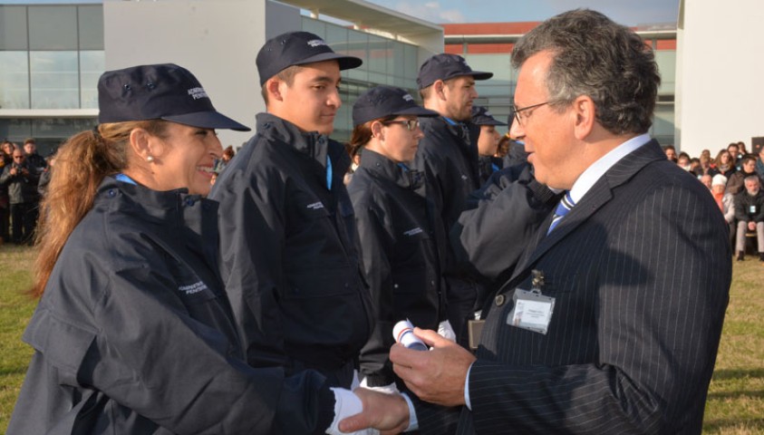 Cérémonie de fin de  formation de la 191ème promotion de surveillants