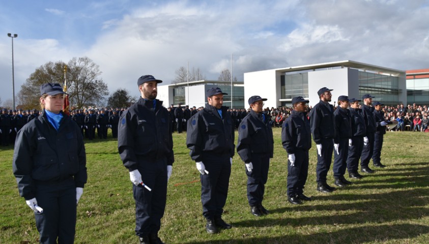 Cérémonie de fin de formation de la 194ème promotion de surveillants, Promotion Clarissa Jean-Philippe. Les lauréats.