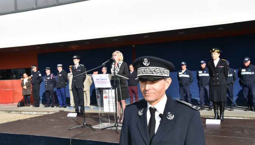 Cérémonie de fin de formation de la 194ème promotion de surveillants, Promotion Clarissa Jean-PhilippeDiscours de Claudine Beauchemin, chef du bureau de la formation et du recrutement, représentant le  Directeur de l’Administration Pénitentiaire