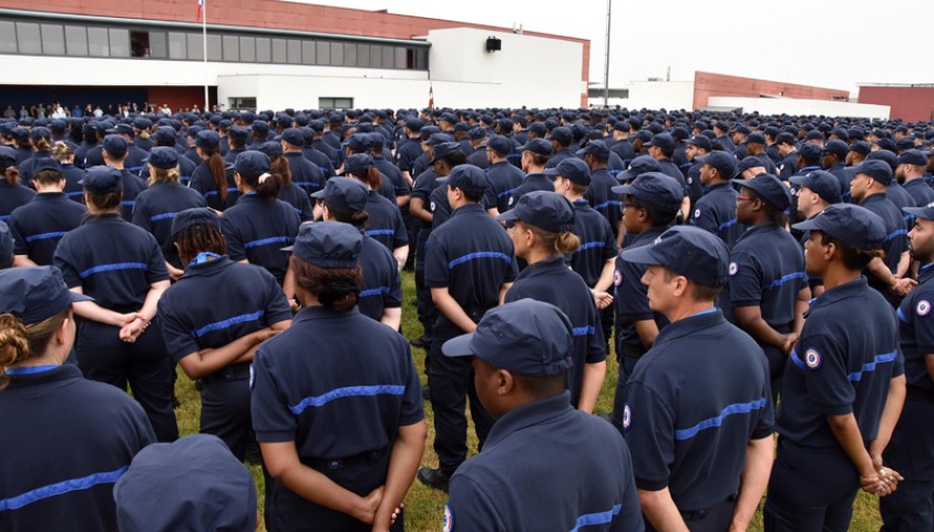 Cérémonie de fin de formation et de baptême de la 195ème promotion de surveillants, de la 22ème promotion de lieutenants, et de la 22ème promotion de lieutenants  - liste d’aptitude