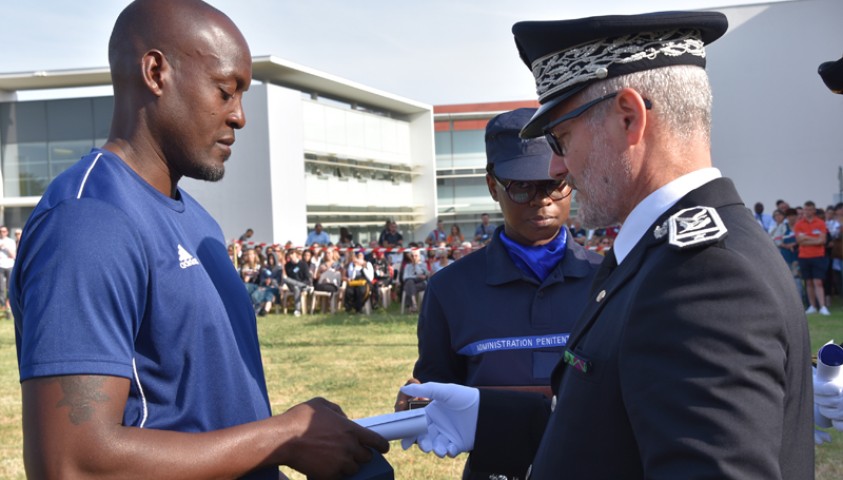 Enap, Cérémonie de fin de formation de la 199ème promotion de surveillants et de la 34ème promotion de moniteurs de sport - 18 juillet 2019