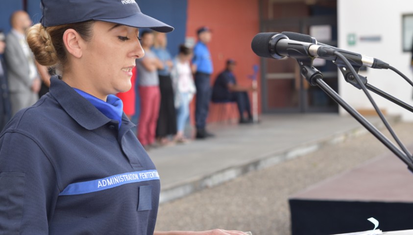 Enap, Cérémonie de fin de formation de la 199ème promotion de surveillants et de la 34ème promotion de moniteurs de sport - 18 juillet 2019