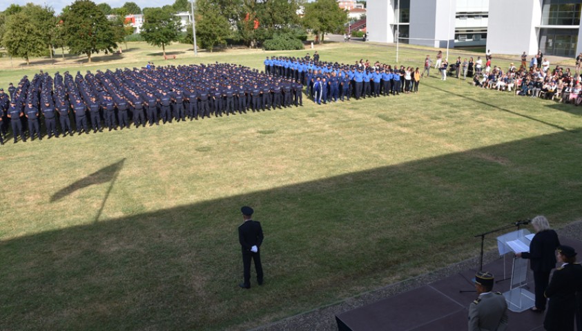 Enap, Cérémonie de fin de formation de la 199ème promotion de surveillants et de la 34ème promotion de moniteurs de sport - 18 juillet 2019