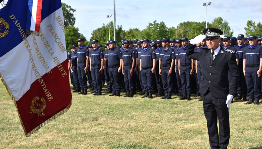 Enap, Cérémonie de fin de formation de la 199ème promotion de surveillants et de la 34ème promotion de moniteurs de sport - 18 juillet 2019