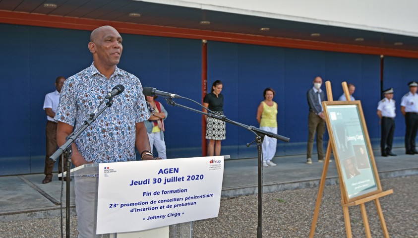 Fin de formation de la 23e promotion de CPIP, promotion « Johnny Clegg »