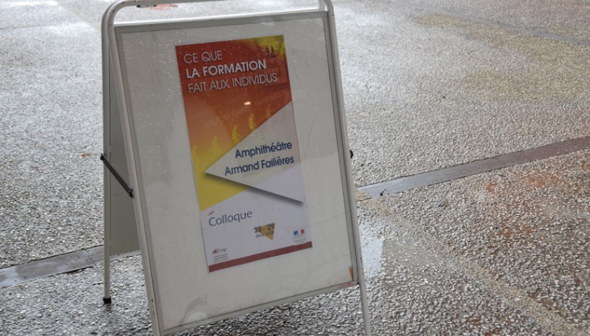 Enap : Colloque : Ce que la formation fait aux individus, mars 2018.