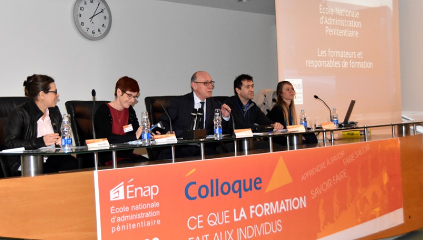 Enap : Colloque : Ce que la formation fait aux individus, mars 2018.