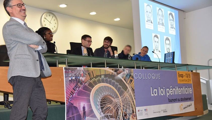 Colloque : 10ème anniversaire de la Loi pénitentiaire : tournant ou aboutissement. De la théorie au réel, de la règle à l’action : manager la complexité - Panel de jeunes professionnels interrogés par Xavier Kouzmenka, psycho-sociologue.