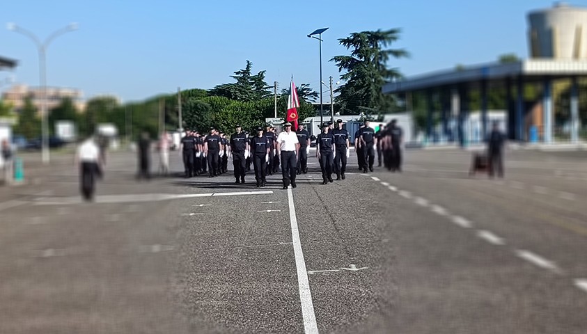 Préparation au défilé du 14 juillet 2022 « Partager la flamme »