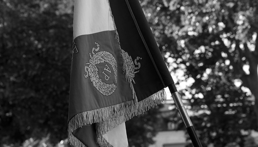 Ecole nationale d'administration pénitentiaire (Enap). Préparation du défilé du 14 juillet à Paris.