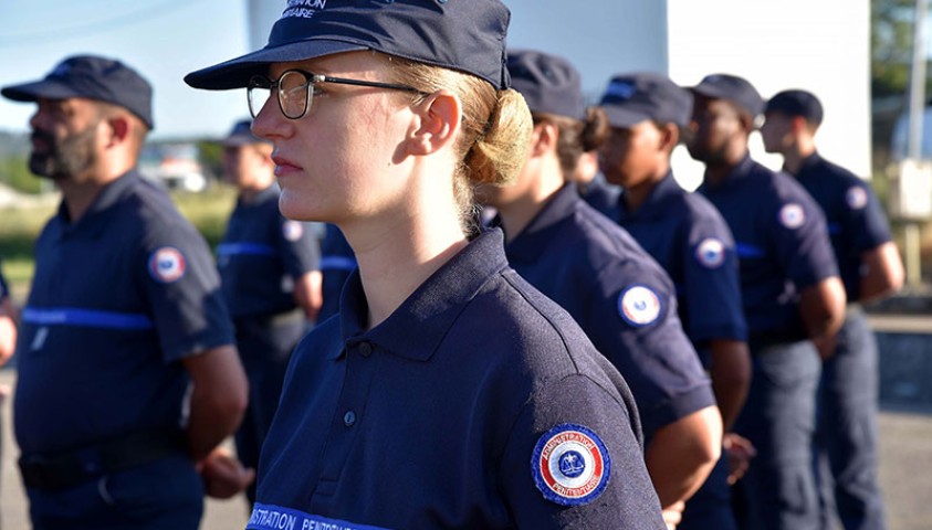 Un 14 Juillet d’exception sur le thème « Une nation engagée, unie, solidaire ».  Premiers entraînements du peloton à l'Enap.