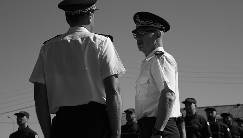 Un 14 Juillet d’exception sur le thème « Une nation engagée, unie, solidaire ». Premiers entraînements du peloton à l'Enap. 