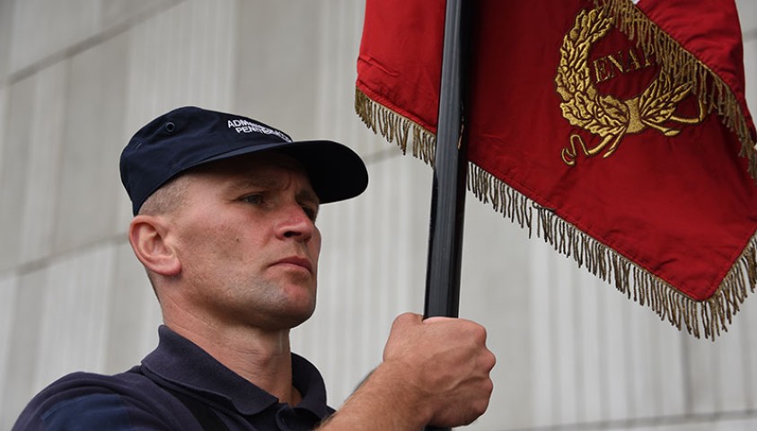 Préparation au défilé du 14 juillet 2021 « Gagner l’avenir » Crédit photo : Enap/MC Pujeau