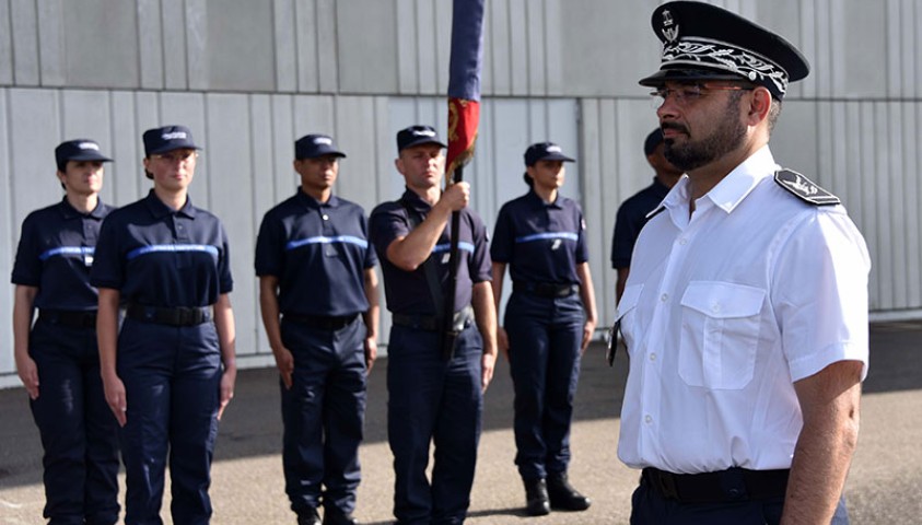 Préparation au défilé du 14 juillet 2021 « Gagner l’avenir » Crédit photo : Enap/MC Pujeau