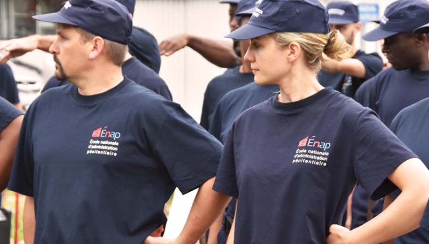 Défilé du 14 juillet 2017. Le peloton d'Agen. Entraînements