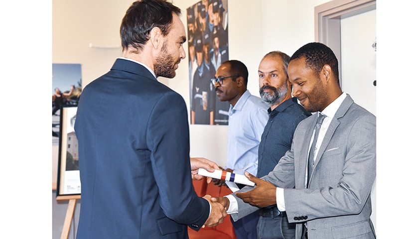 Fin des formations des Directeurs techniques 14e promotion « Mathieu LIEB » et des Techniciens 18e promotion « Jean-Philippe SUISSE ».