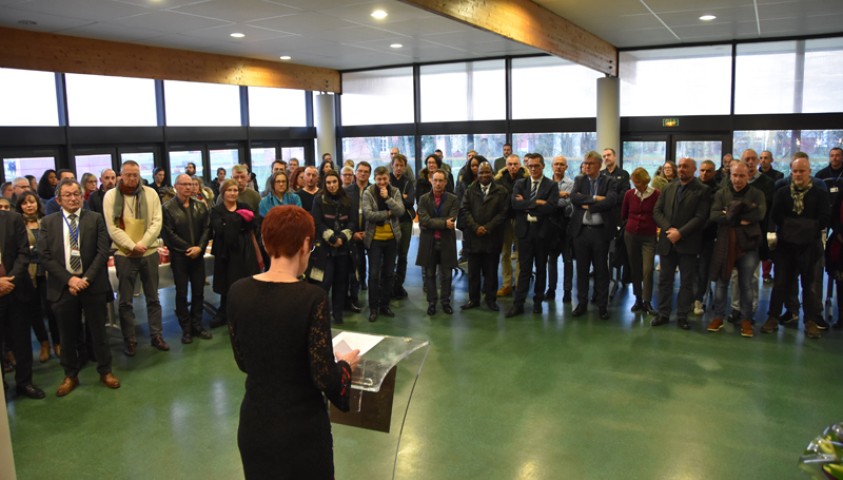 Départ de Sophie Bleuet, directrice de l’Enap. Discours de Sophie Bleuet.